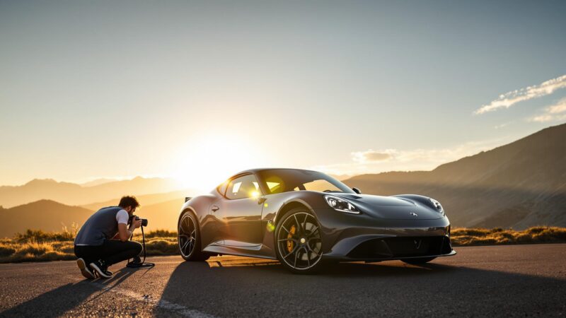 Capturing Four Wheels in Frame: The Art of Car Photography for Social Media
