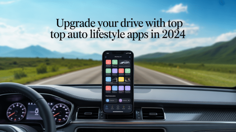 Upgrade Your Drive: 12 Must-Have Auto Lifestyle Apps