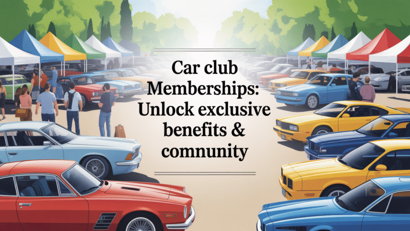 The Inner Circle: A Guide to Car Club Memberships