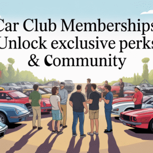 Beyond the Garage: A Guide to Car Club Memberships