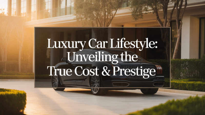 The Luxury Car Lifestyle: More Than Just Metal